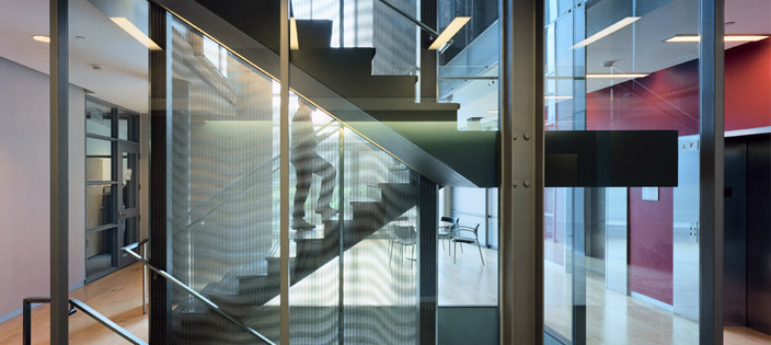 Hueco de escalera en McGill University