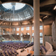 Sala de plenos y sala de prensa en el Reichstag