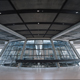 Sala de plenos y sala de prensa en el Reichstag